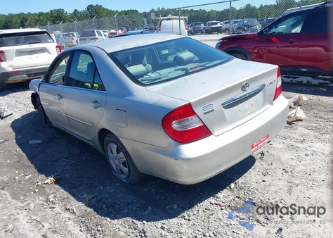 2003 Toyota Camry Le z USA, uszkodzony, nr VIN 4T1BE32K43U767501